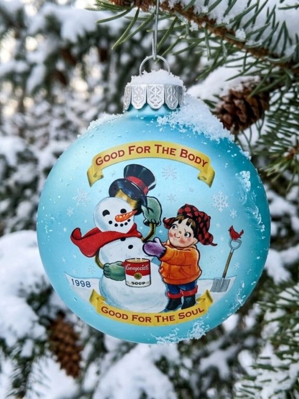 1998 Campbell's Soup "Good For The Body Good For The Soul" Collectible Christma